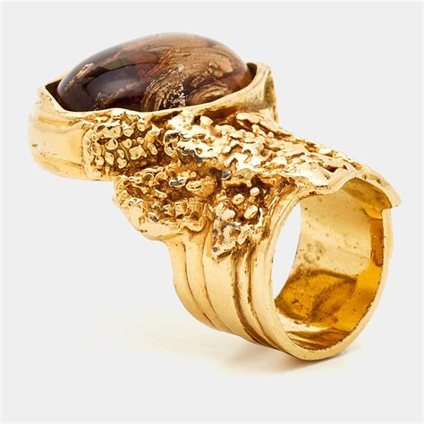 yves saint laurent arty ring